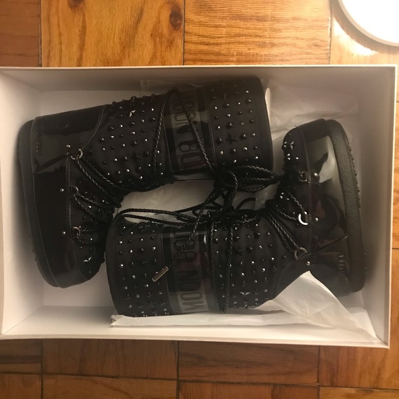 Jimmy Choo Moon Boot Crystal Studded - Picture 8 of 8